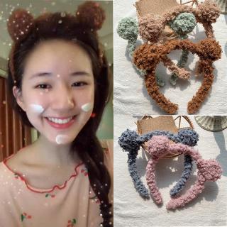 Bulu bulu domba bulu dada rambut ikat kepala aksesori Bulu bulu domba bulu dada rambut ikat kepala aksesori