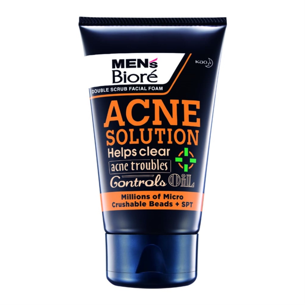 MEN'S BIORE Double Scrub Acne Solution 100g