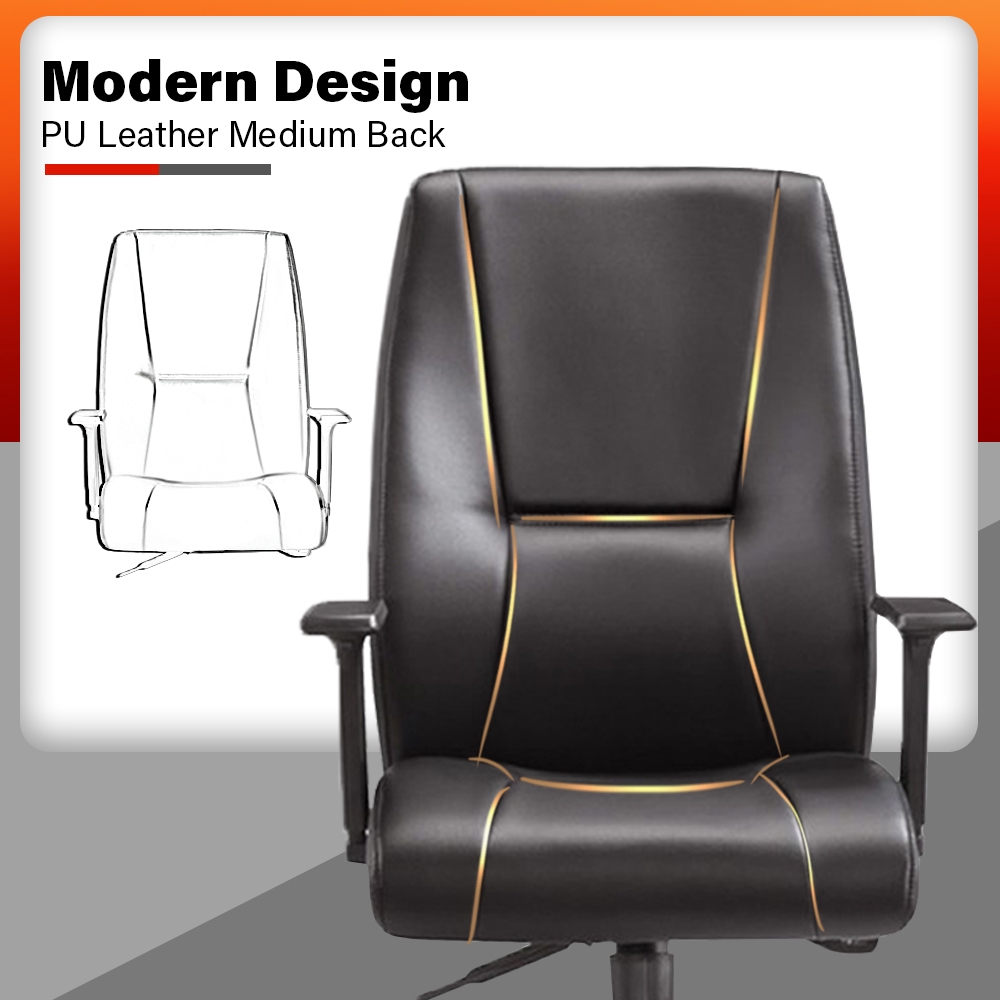 FINSSO: PU Leather Office Chair MODEL 292 Executive Director chair