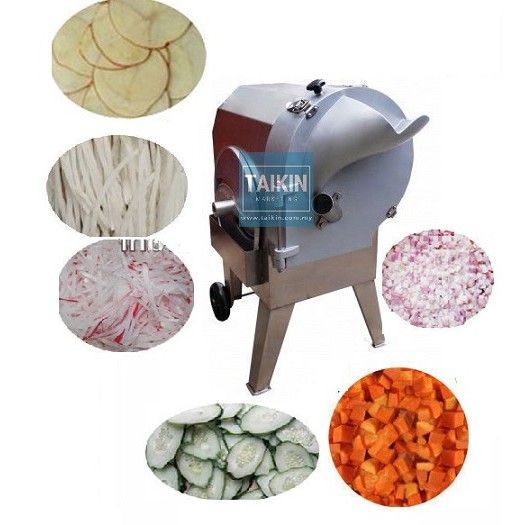 Industrial Vegetable Cutting Machine Cutter Slicing Cubing Shredding ...