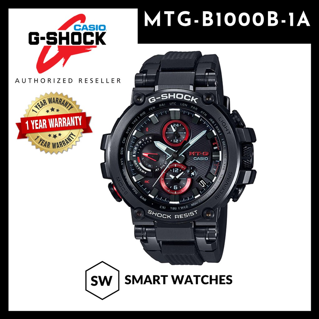 Casio G Shock Mtg B1000b 1a Mtg B1000 Mtg B1000b Mtgb1000 Original Ducatti Black Ducatti Hitam With Warranty Shopee Malaysia