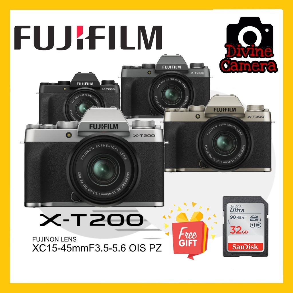 fujifilm mirrorless xt200