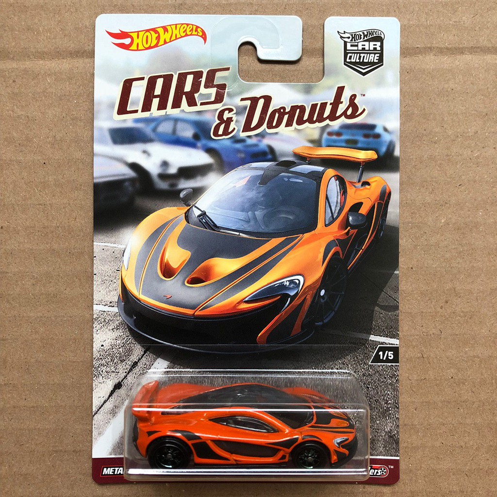 hot wheels cars and donuts mclaren p1