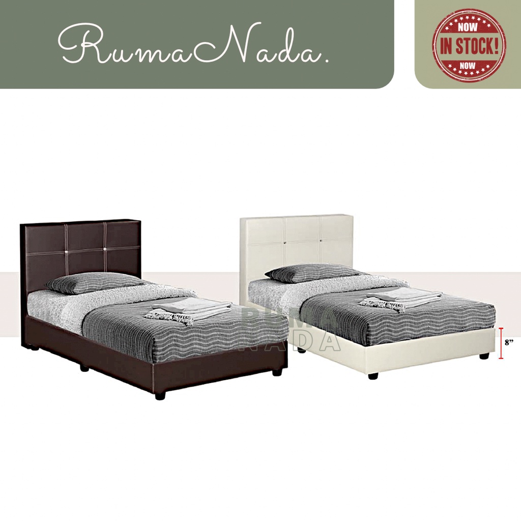 Simple Modern Single Divan Bed Headboard / Single Size Divan Bed