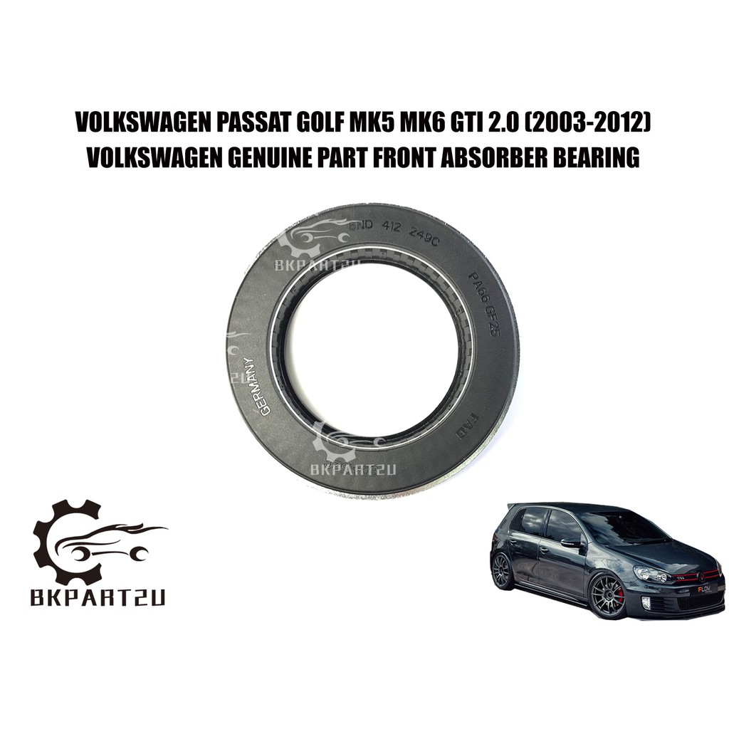 Volkswagen Passat Golf Mk5 Mk6 1 4 2 0 2003 2012 Volkswagen Genuine Part Absorber Mount Bearing 1pcs Shopee Malaysia
