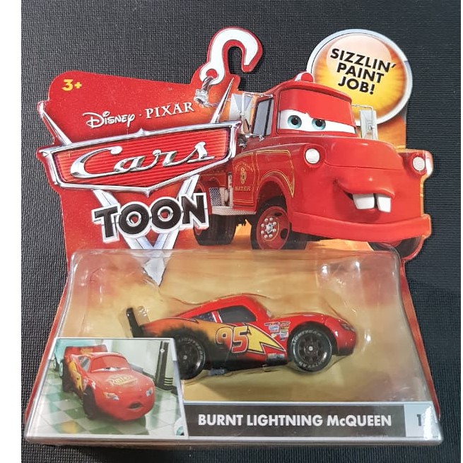 Burnt Lightning Mcqueen New CARS TOON Stuff While Browsing Disney
