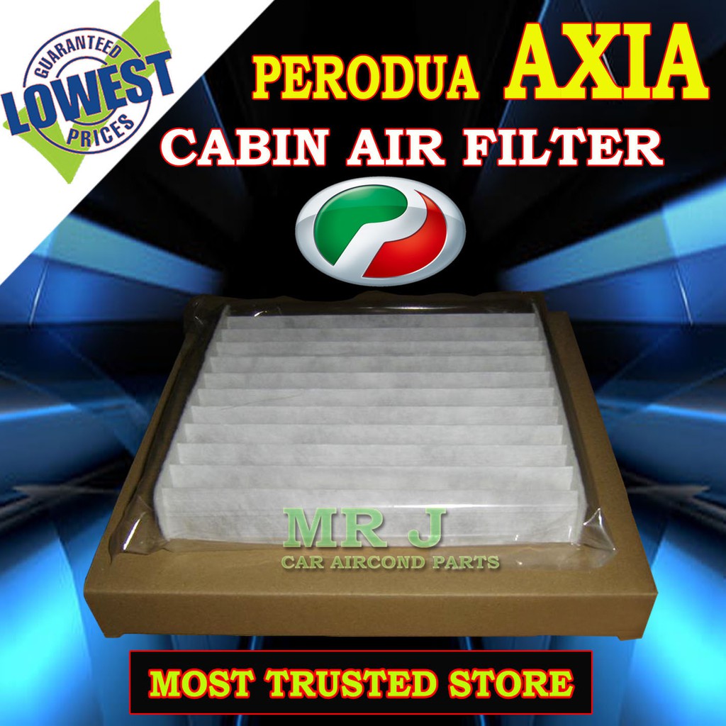 PERODUA AXIA CABIN AIR FILTER AXIA BLOWER CABIN FILTER AIRCOND BLOWER