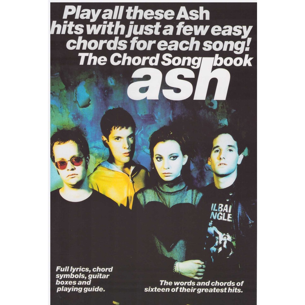 The Chord Songbook Ash (25Cm X 17CM) /Guitar Chord Book / Song Book / Voice Book