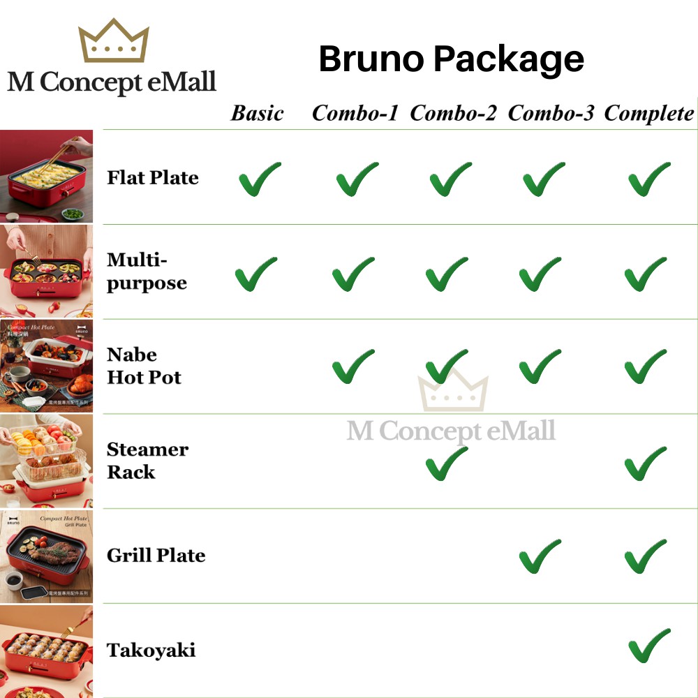 Pre Order Bruno Compact Hot Plate Shopee Malaysia