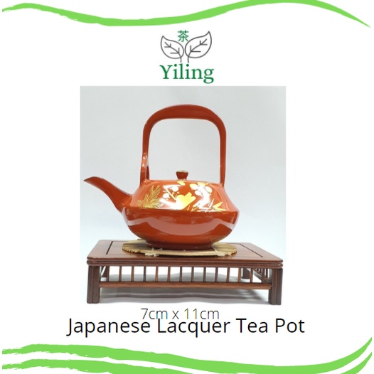 茶壶 陶瓷 Japanese lacquer tea pot unique collection tea pot