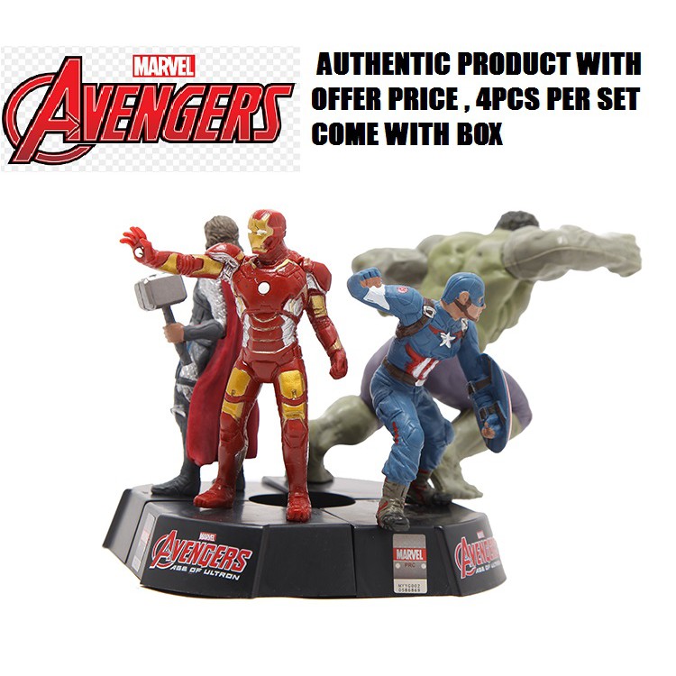 marvel superhero action figure set