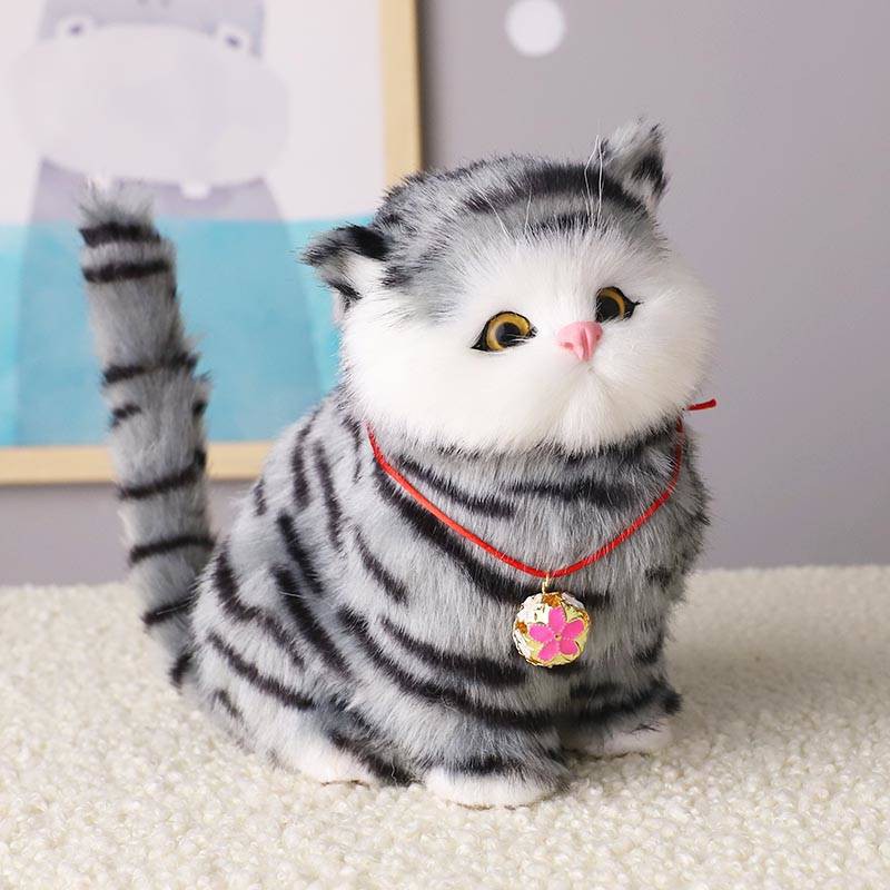 Cat Mainan Mainan Kucing Mainan Cat Toys Ready Stock New Arrival Boneka Kucing Simulasi Akan Dipanggil Hadiah Hiasan Anak Kucing Boneka Mainan Anak Kucing Kucing Comel Palsu Shopee Malaysia