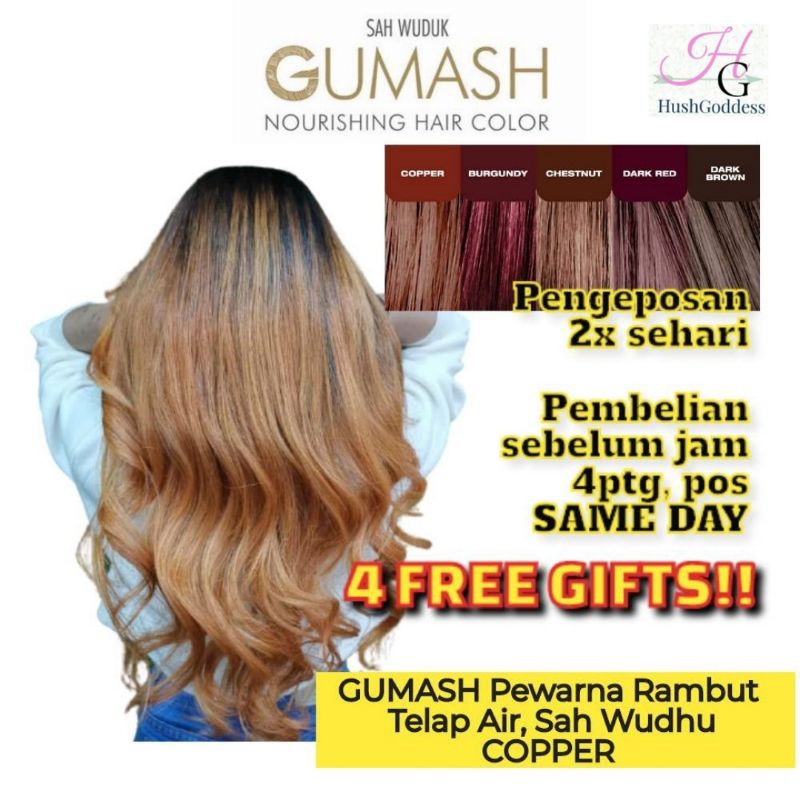 Pewarna Rambut Sah Solat / Pewarna rambut telap air dan sah wuduk