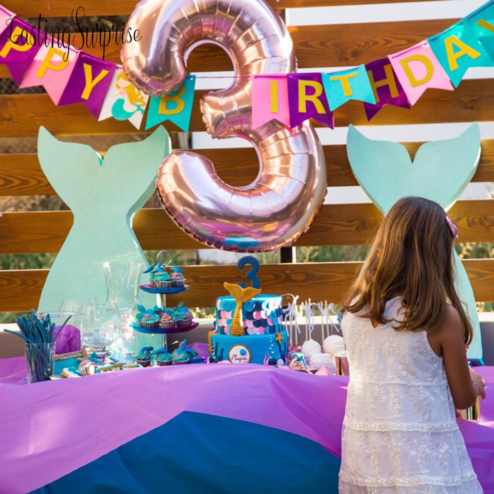 40 Figure Birthday Balloons Balls Party Helium Foil Balloons Rose