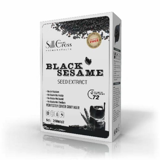 Ready Stock] Silk Cross Black Sesame Color Dye | Shopee Malaysia