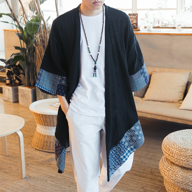 mens kimono cardigans