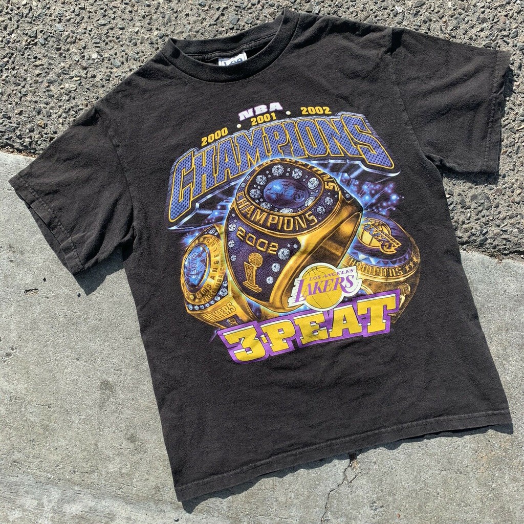 lakers 2001 championship shirt