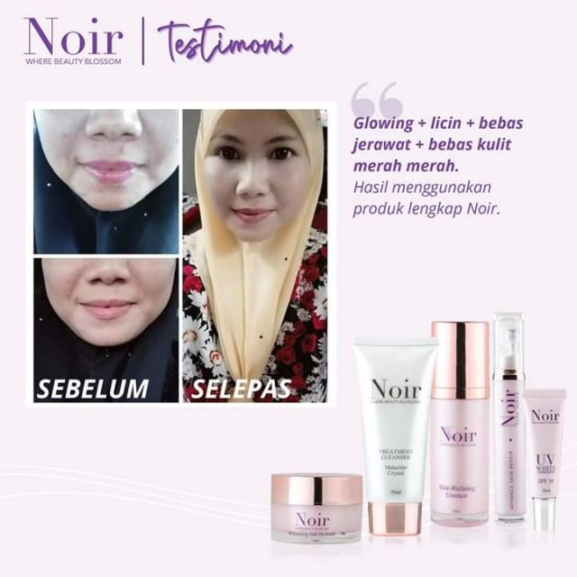 noir skincare set