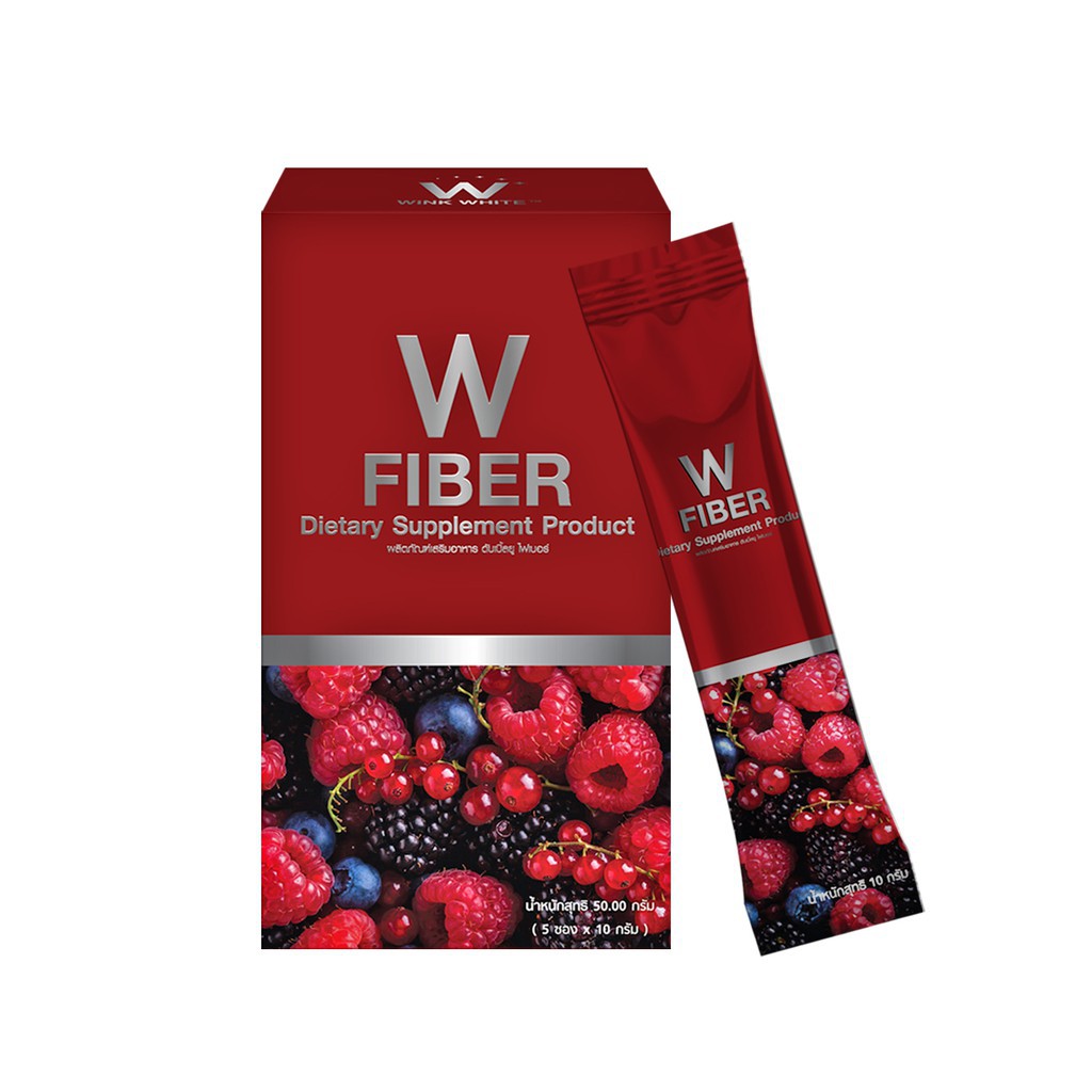 WFiber Dietary Supplement Product By Wink White Shopee Malaysia