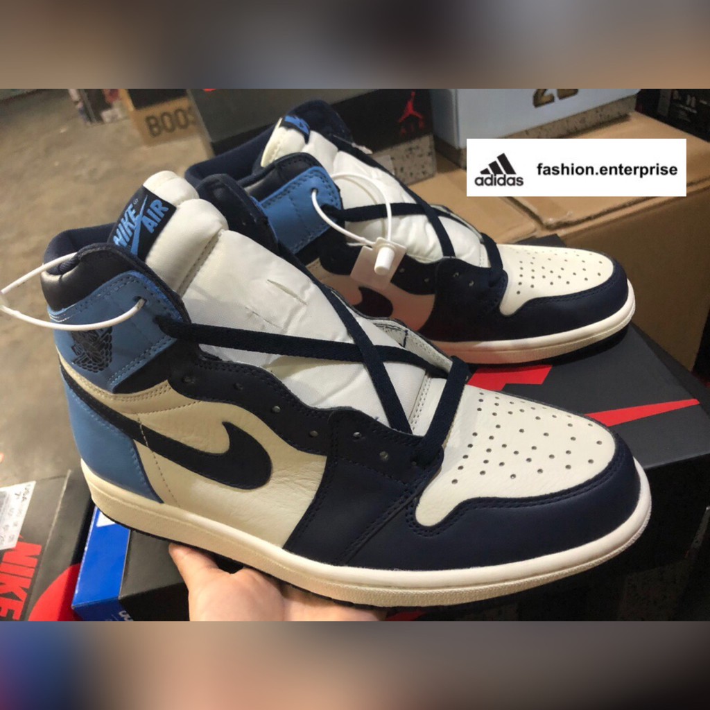 jordan 1 obsidian 43