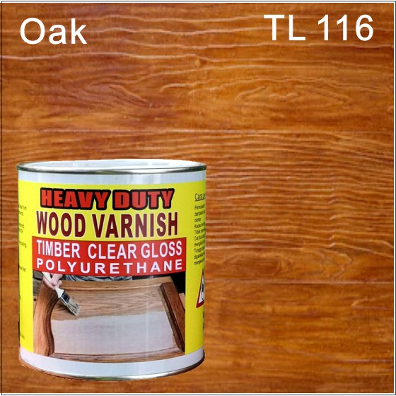 OAK TL 116 ( 1L ) HEAVY DUTY WOOD VARNISH TIMBER CLEAR GLOSS