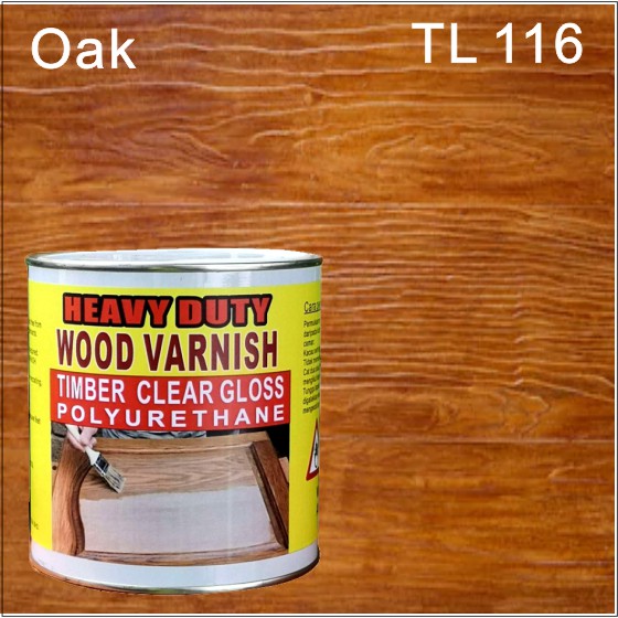 OAK TL 116 ( 1L ) HEAVY DUTY WOOD VARNISH TIMBER CLEAR GLOSS ...