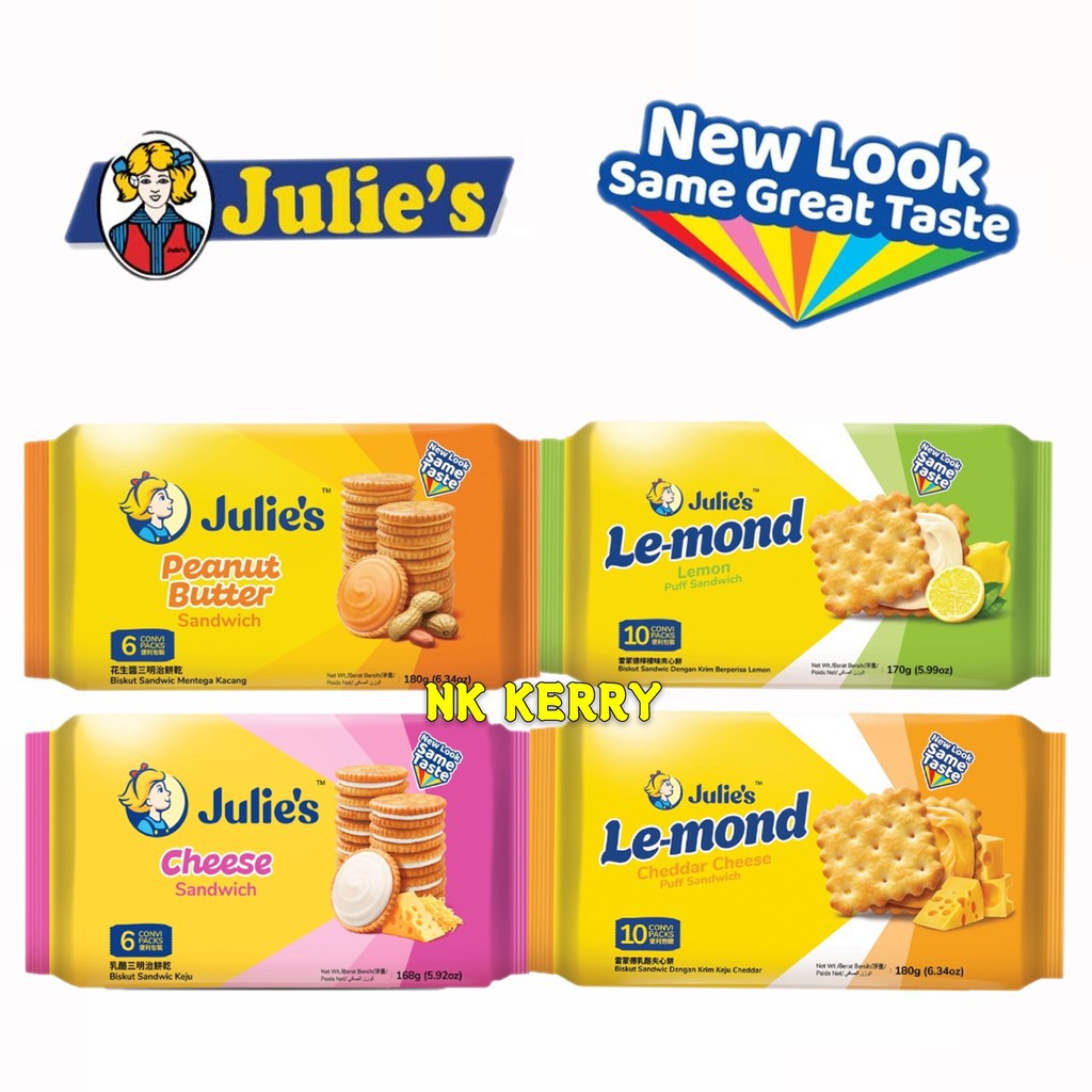 JULIE'S BISCUIT SANDWICH 84G90G Shopee Malaysia