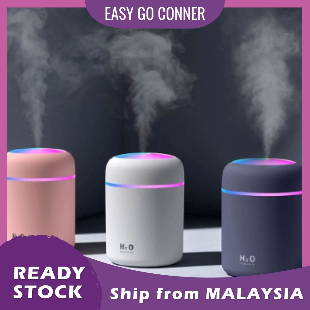 【EGC】Ultrasonic Turning Colour Cup Humidifier USB Diffuser Aroma in