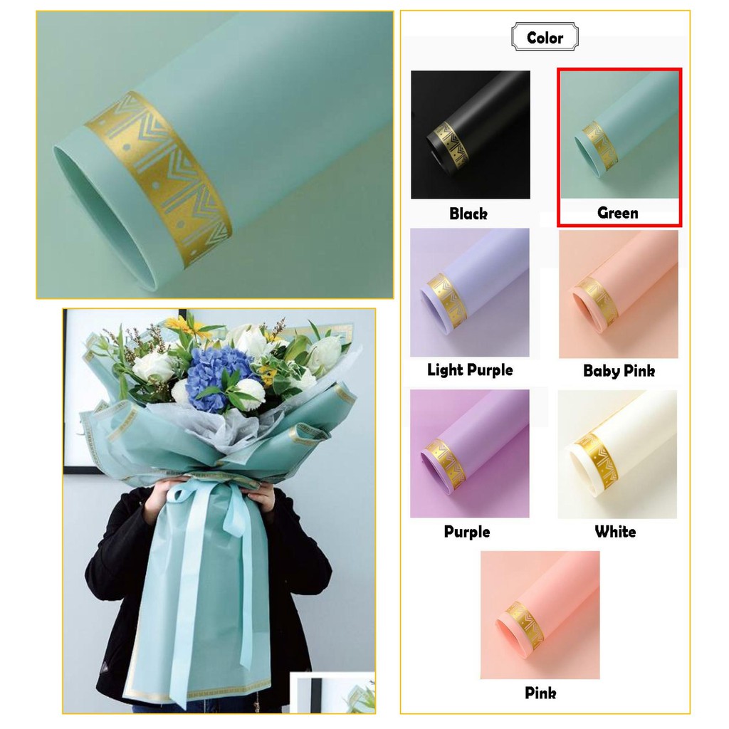 bouquet wrapping paper