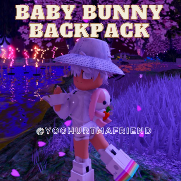 Royale High Baby Bunny Backpack (ROBLOX) Shopee Malaysia