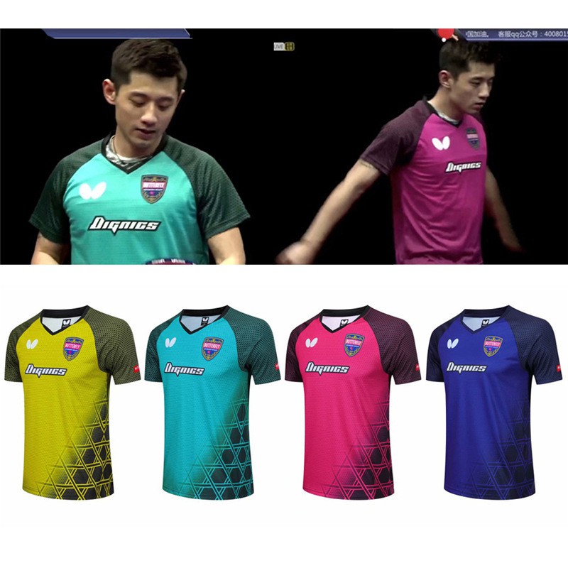 Butterfly Dignics Table Tennis Jersey Badminton Pingpong Tshirt Sports