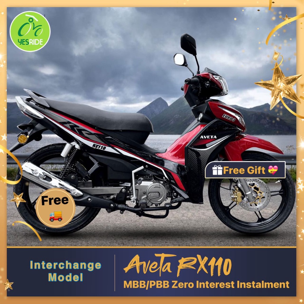 Aveta Rx110 Interchange Shopee Malaysia