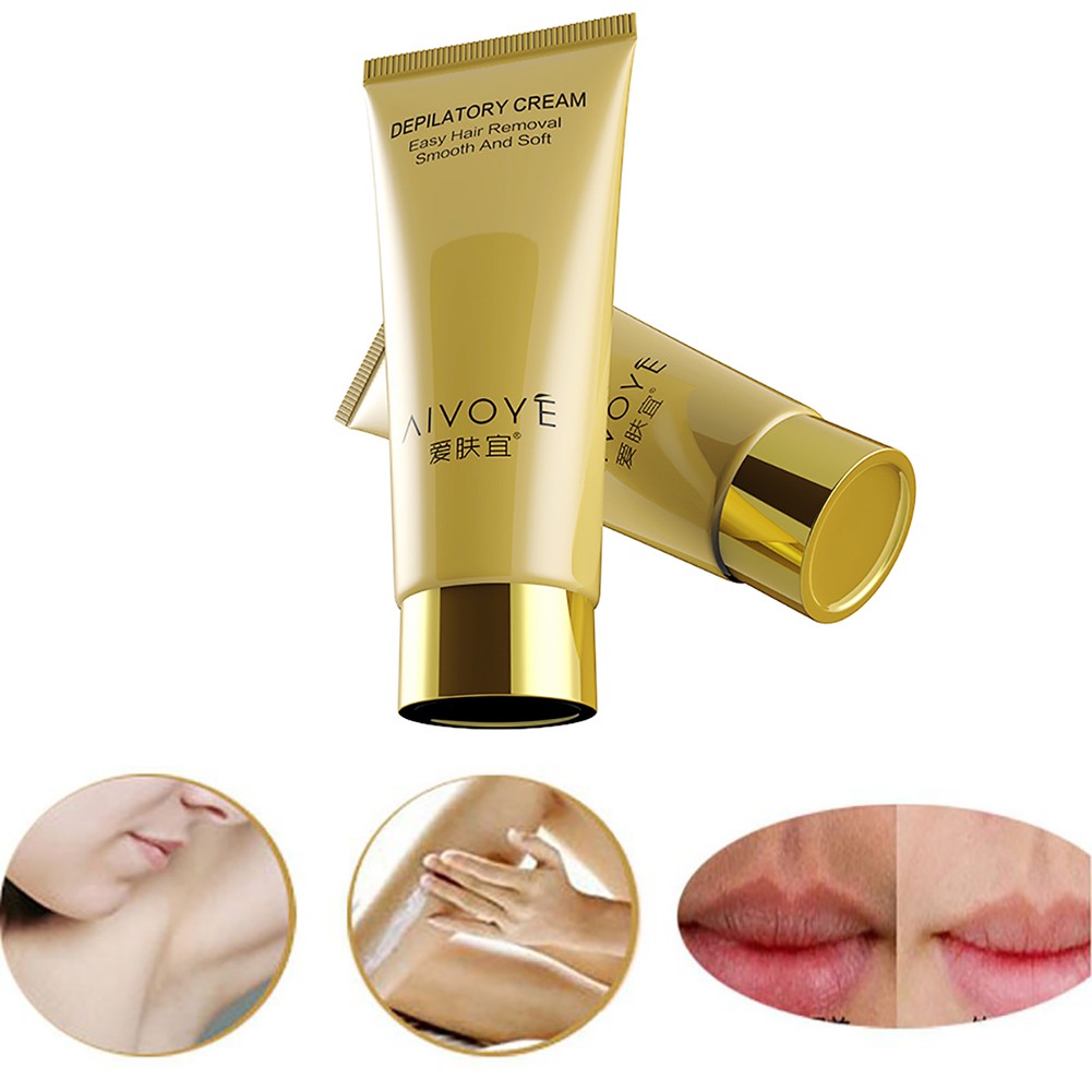 Natural Remove Permanent Hair Depilatory Cream Smooth Skin Safe