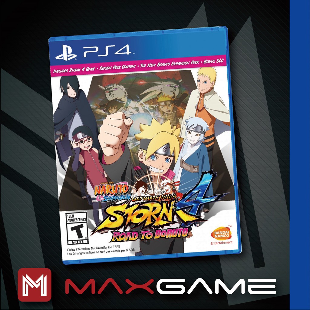 Ps4 Naruto Shippuden Ultimate Ninja Storm 4 Road To Boruto Shopee Malaysia