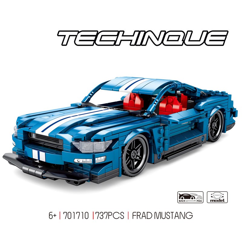 mustang lego technic