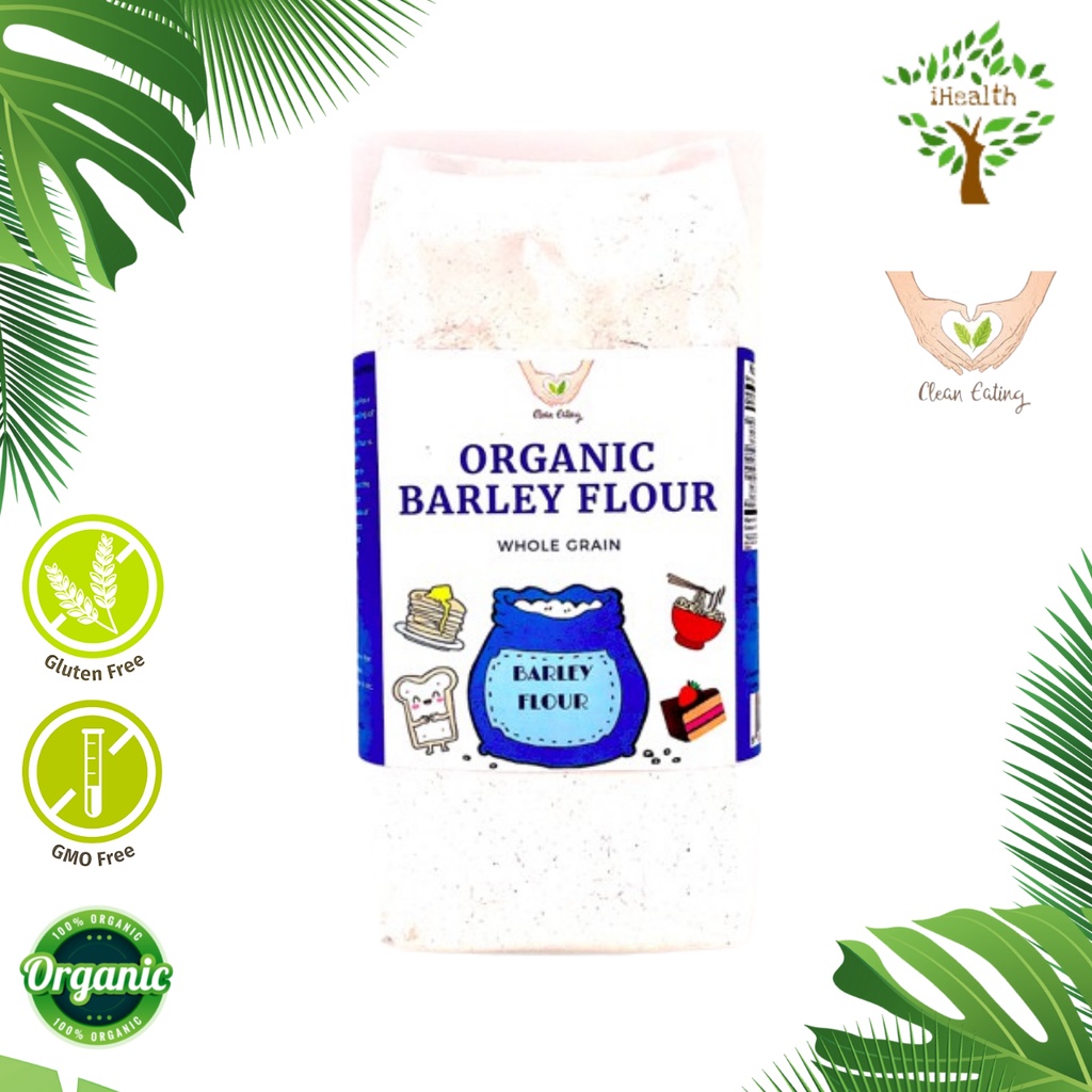 Clean Eating Organic Barley Flour / Tepung Barli Organik (500g) - Halal ...