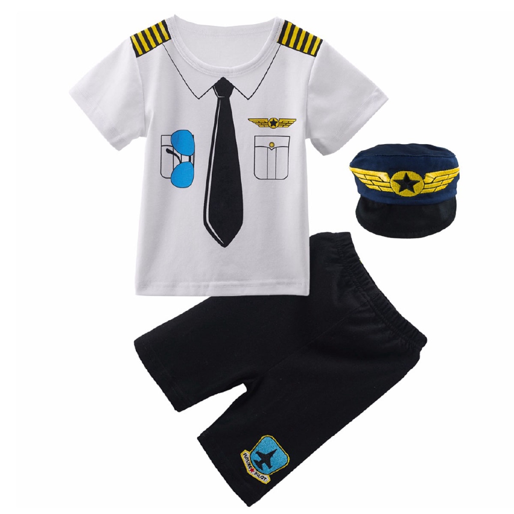 baby boy pilot outfit