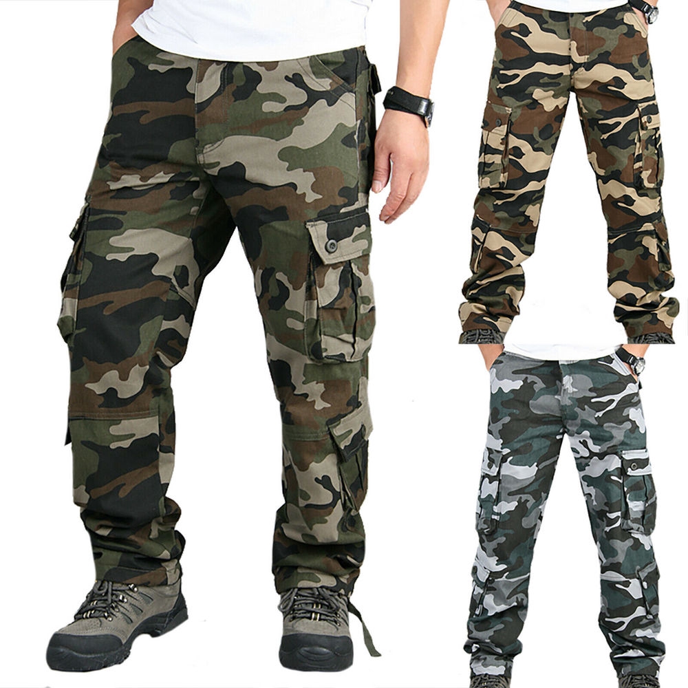 camo cargo pants outfit men