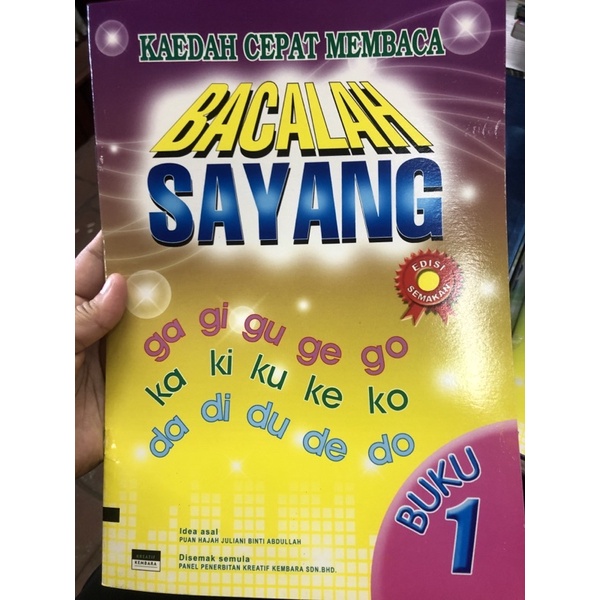 [ADM] BACALAH SAYANG - KAEDAH CEPAT MEMBACA