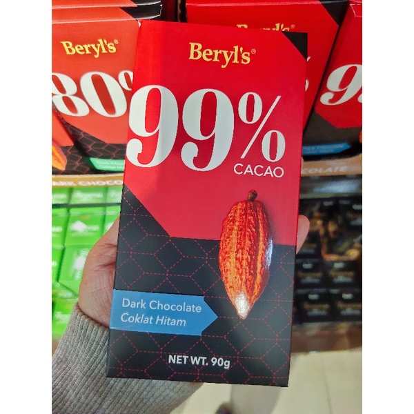 Coklat Langkawi Beryls Bar Cocoa Dark Chocolate Shopee Malaysia