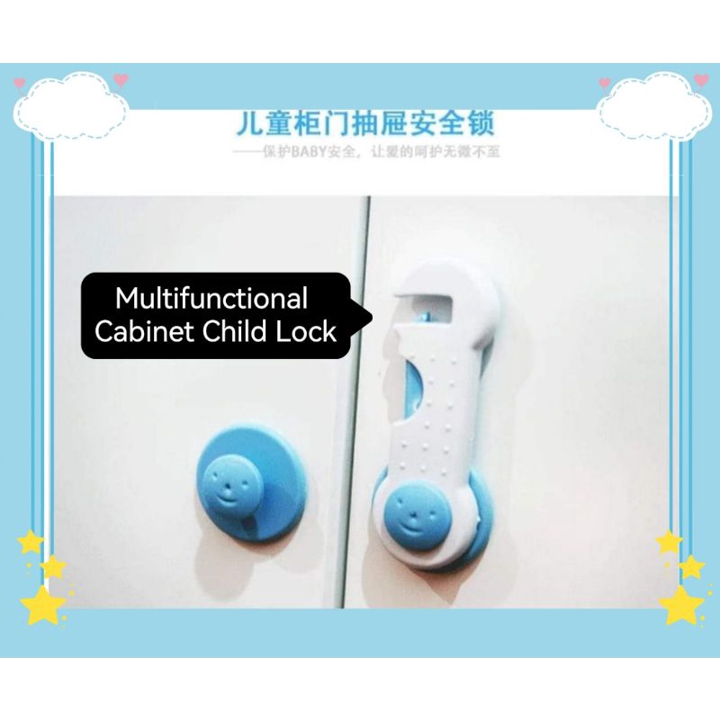 Multifunctional Child Lock Baby Safety Lock Lock