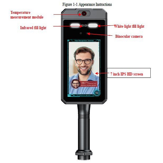 Face Recognition Temperature Screening Terminal Shopee Malaysia