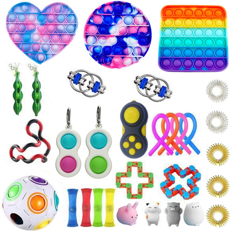 anti stress pop it set