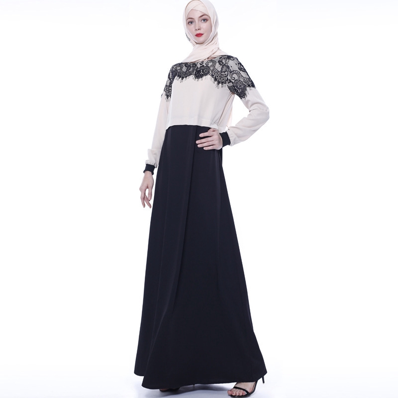 glitter dress muslimah