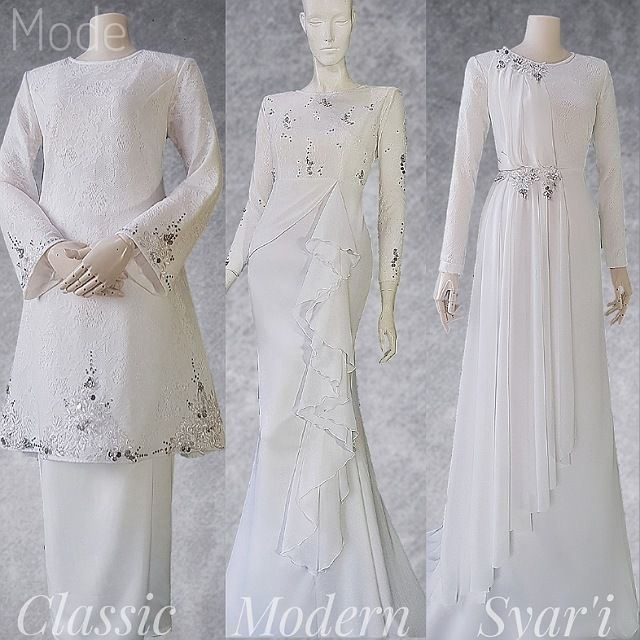 DESIGNER TOUCH Baju  Dress Akad  Nikah  Shopee Malaysia