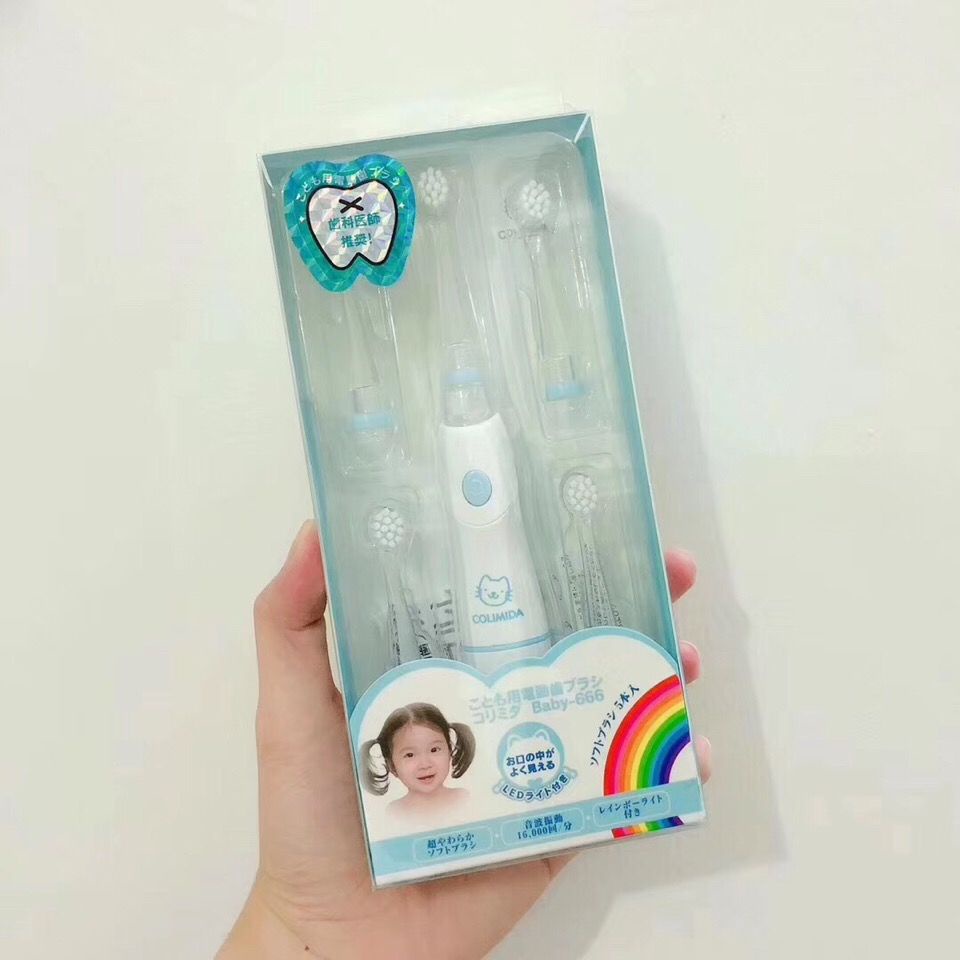 Berus Gigi Elektrik Kucing Pelangi Kanak Kanak Jepun Colimida Sesuai Untuk Bayi Berumur 1 9 Tahun Shopee Malaysia