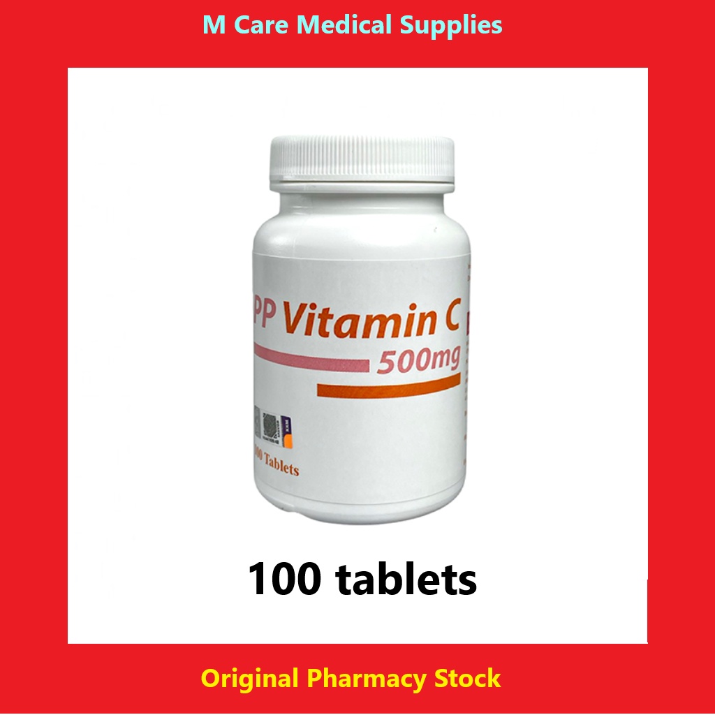 PP Vitamin C 500mg 100 Tablets Shopee Malaysia