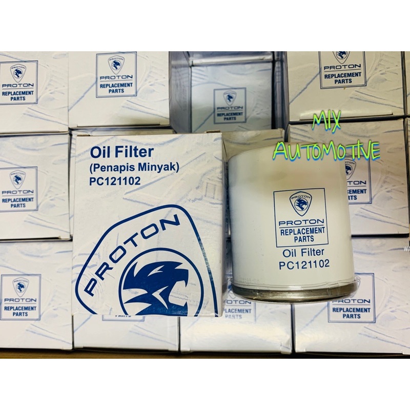 Proton Oil Filter PC121102 Wira ( Fuel Injection ) Proton Penapis Minyak !! Shopee Malaysia