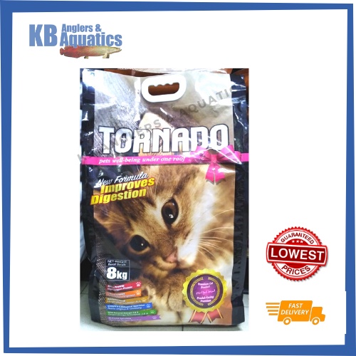 Buy Ready Stock Tornado Cat Food 8kg Seetracker Malaysia