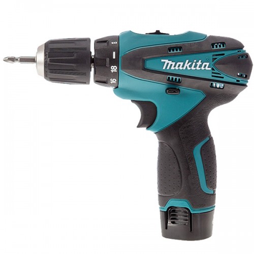 Makita Df330dwe 10 8v Cordless Driver Drill Full Set Shopee Malaysia